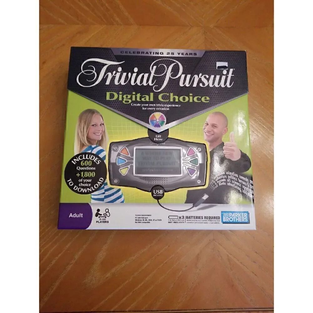 Trivia Pursuit Digital Choice game